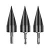 Round Shank Firewood Splitter Drill Bit Hexagonal Shank Electric Drill Accessories  Drilling