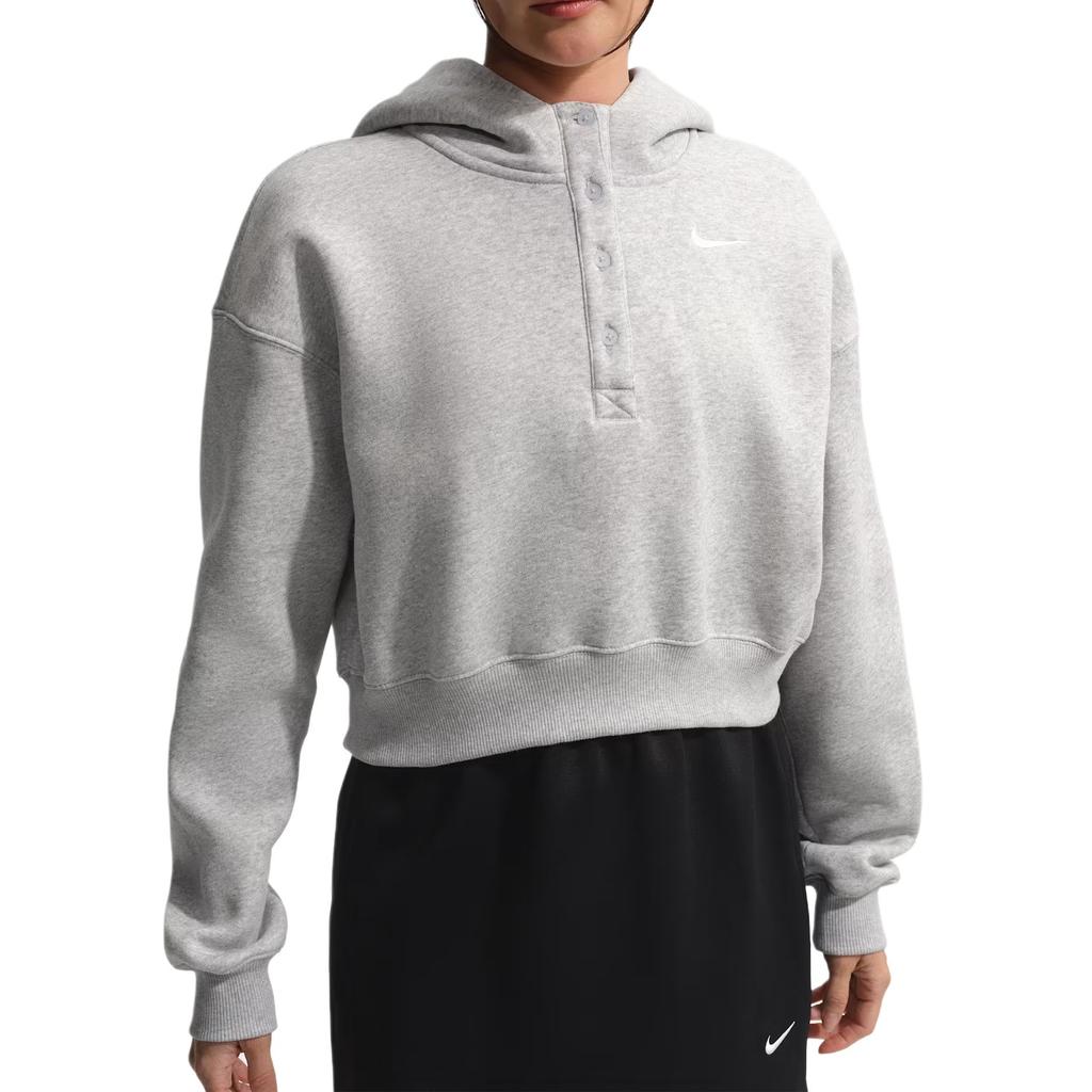 Nike button crop hoodie IF0259-043
