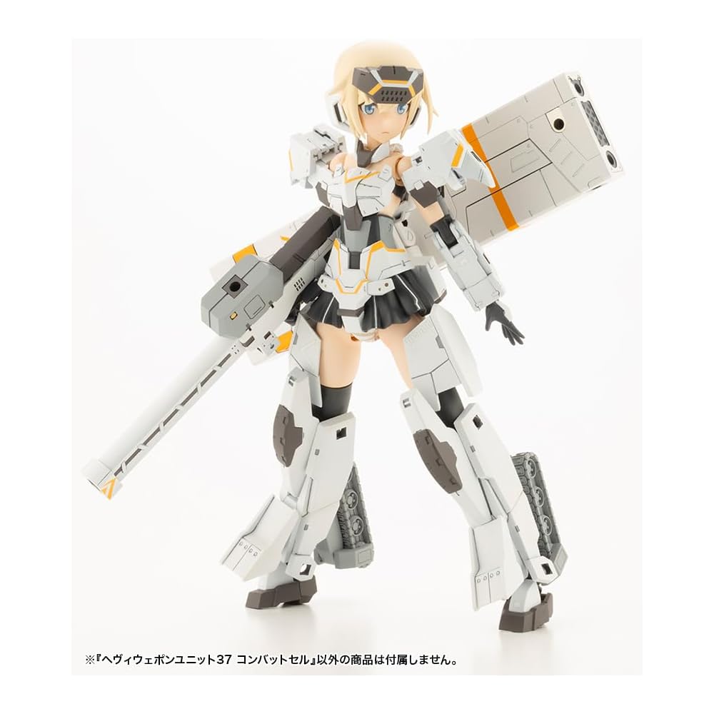Kotobukiya M.S.G Тяжелое Вооружение Модуль 37 Боевая Ячейка Без Масштаба Пластиковая Модель Приблизительно 120 мм в Длину