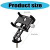 Cycling Phone Holder,Upgraded Handlebar Stem Phone Mount Bicycles Phone Mount Clamps for 50-100mm Width Device