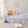 Универсальное полотенце для дивана Four Seasons, синель, простой модный нескользящий чехол для дивана, тканевый чехол для подушки, пылезащитный чехол