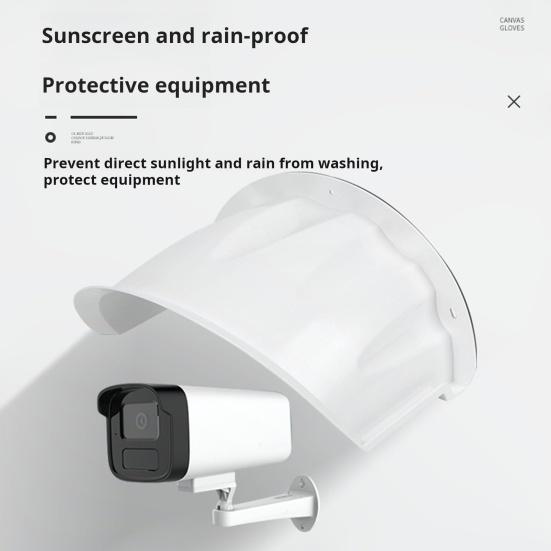 Yousheng Security Camera Protective Cover Shield Universal Easy to Install Waterproof Rainproof Cover Outdoor Camera Protection Case