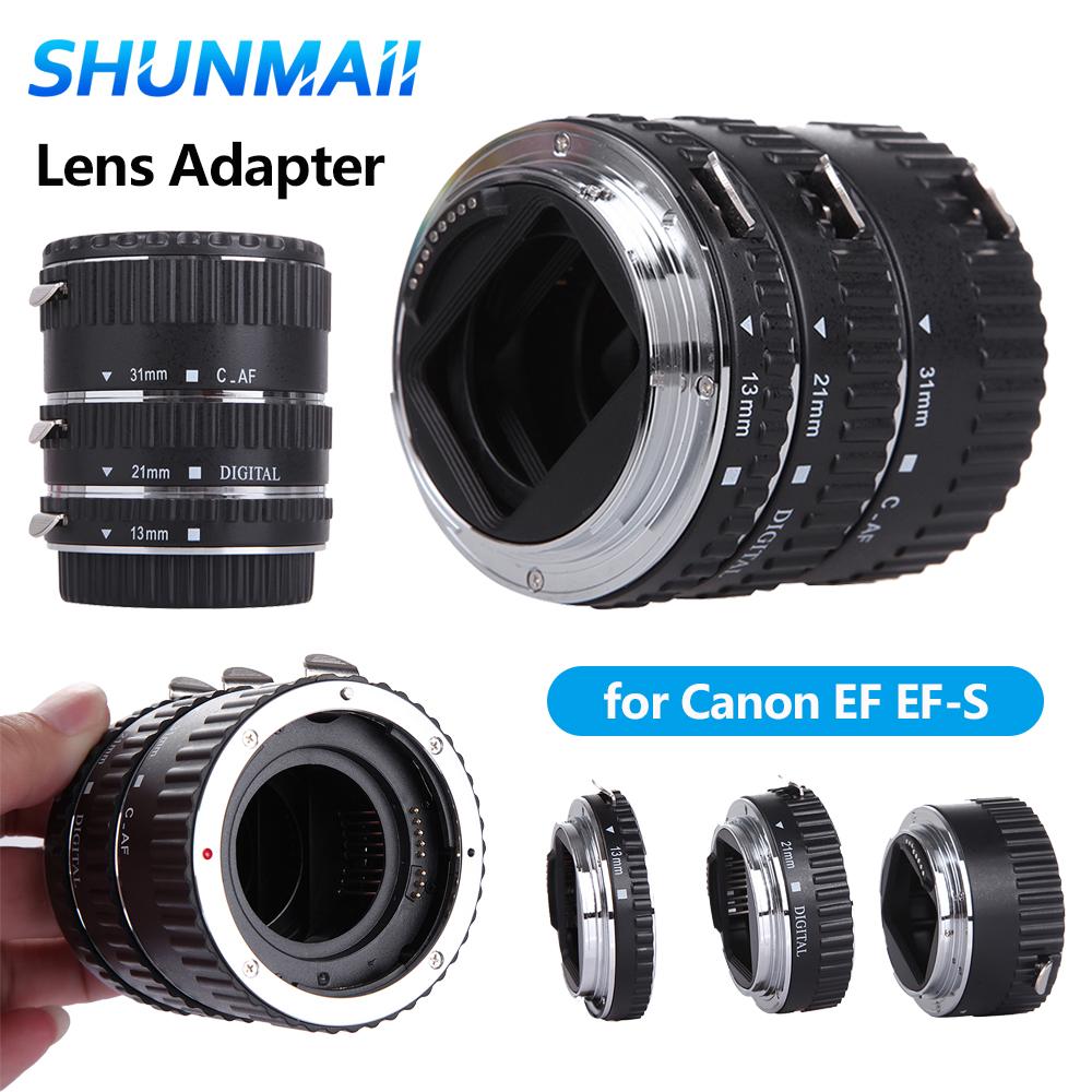 Кольцо-удлинитель для макросъемки с автофокусом для камеры Canon EF EF-S, адаптер для кольца-удлинителя объектива