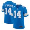 2026 Detroit Lions Футболка с коротким рукавом Вышитая Игровая футболка для фанатов