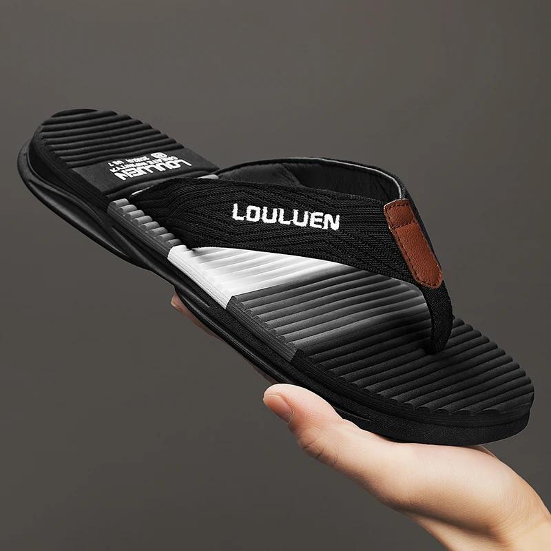 Летние легкие мужские шлепанцы мужские пляжные тапочки домашние шлепанцы Chanclas De Hombre Playa домашние шлепанцы цветные шлепанцы соответствующие мокасины