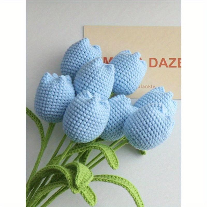 1pc Handmade Imitation Tulip Flower for Mother's Day, Teacher's Day, Valentine's Day Gift or Flower Arrangement (Random Delivery)