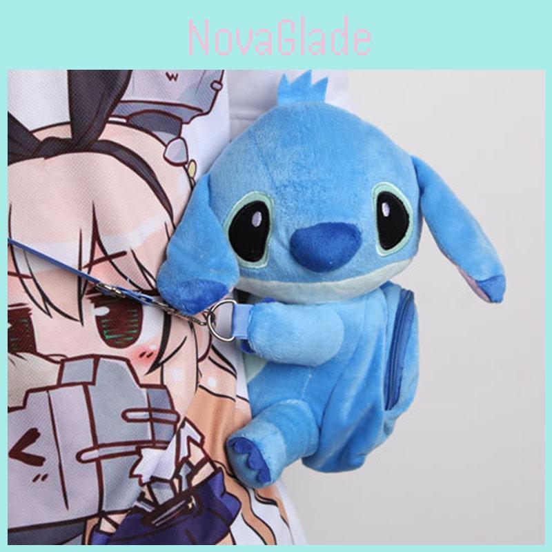 Soft And Cuddly Lilo Stitch Plush Toy Messenger Bag Ideal For Young Children