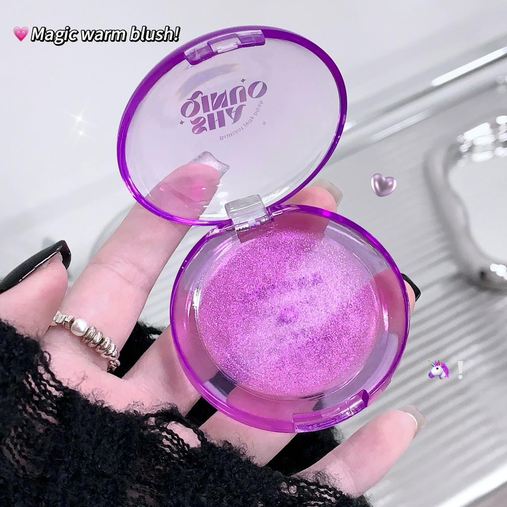 SHAQINUO Блестящие румяна-желе