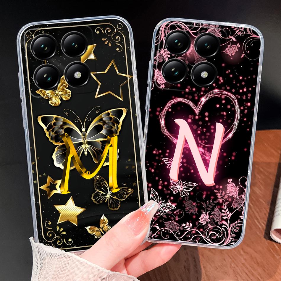 Чехол для телефона Xiaomi 14T Pro / Xiaomi 15T Pro, чехлы для телефона с мечтательными цветными буквами, прозрачные чехлы для телефона для Xiaomi 15 T, мягкий силикон, Funda