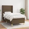 3131884 vidaXL Divan Bed with Mattress Dark Brown 90x200 Cm