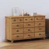 ASKIM Brown Drawer Chest of Drawers 79 x 40 x 133.5 cm
