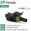 10 Sets Delphi GM Automobile Connector 1/2/3/4/6P 2.5 Series Electric Waterproof Harness Plug Terminal 12015792 12015793