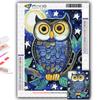 Популярная 5D Diy вышивка крестом животное Сова картина полная дрель набор для вышивки крестом настенная наклейка домашний декор