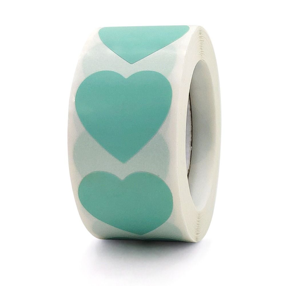 Party Supplies Stationery Gift Packaging Sticker Love Heart Shaped Seal Labels Scrapbooking