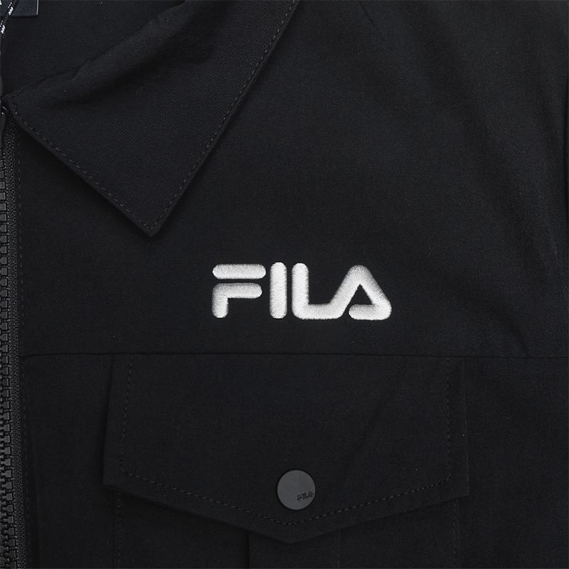 Fila Оригинальное простое удобное платье с коротким рукавом Cool Touch Женские платья F61W629301FBK