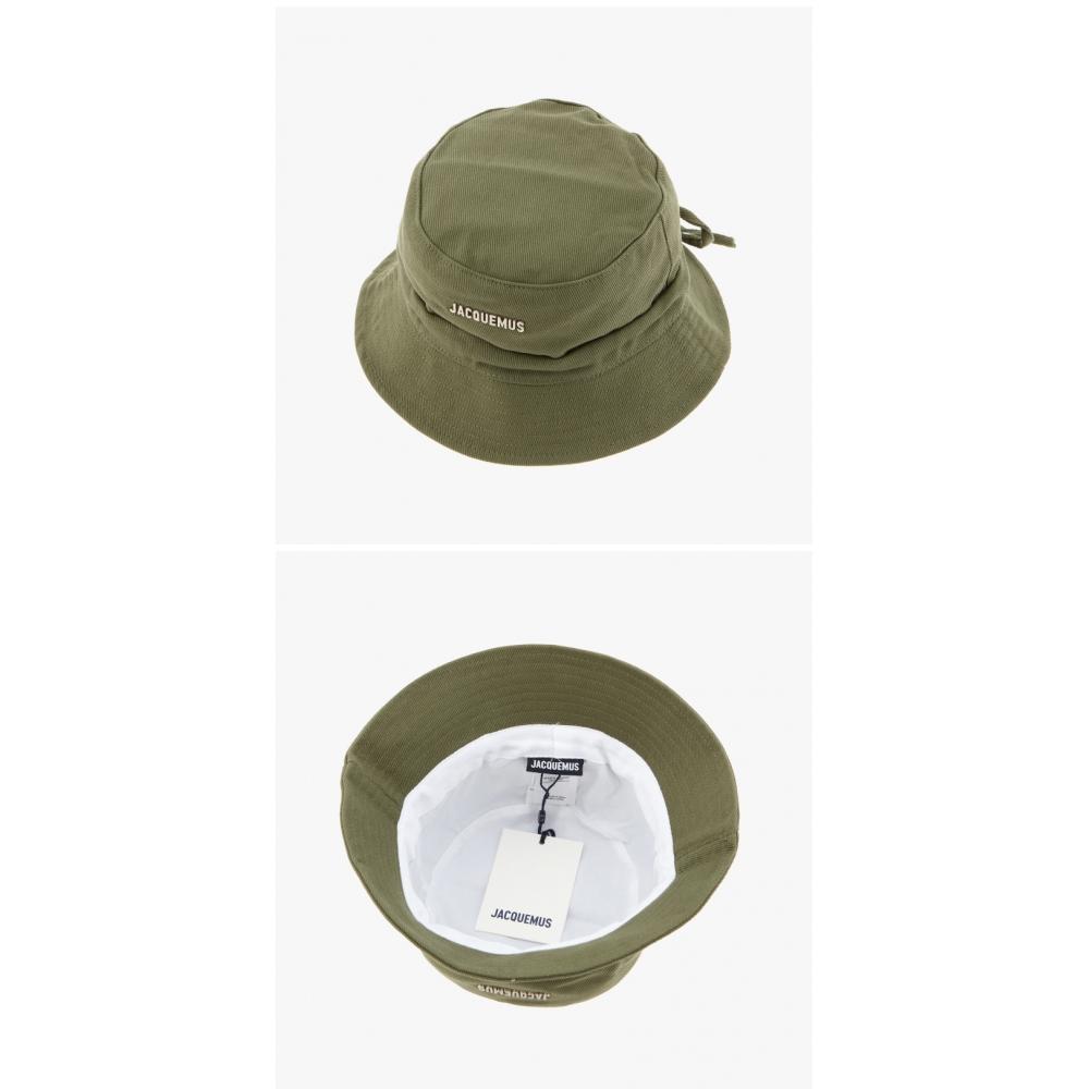 Jacquemus 223ac001 5012 560 Шляпа-ведро Le Bob Gazeau с бантом