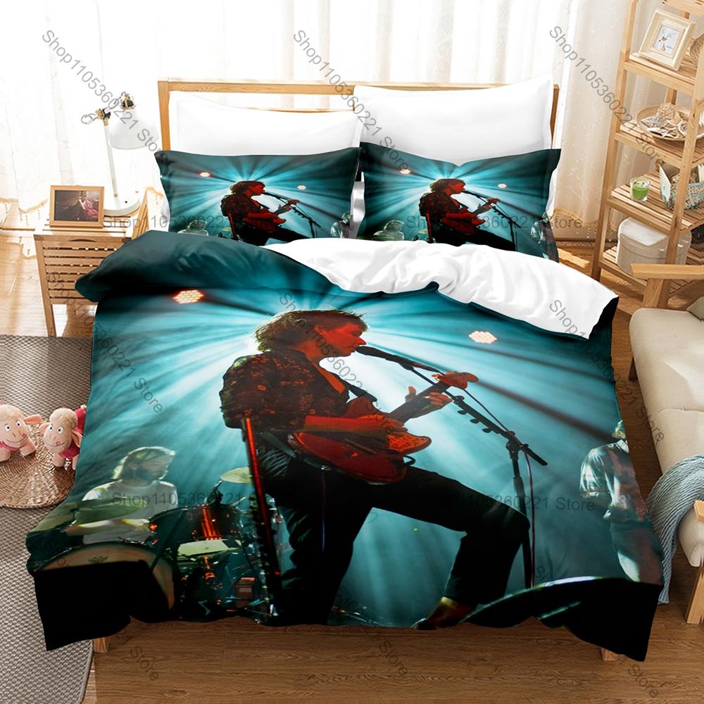 Mac DeMarco Duvet Cover + 2 Pillowcases, Indie Pop Singer This Old Dog Album Print Bedding Set Soft Fabric for Music Fans