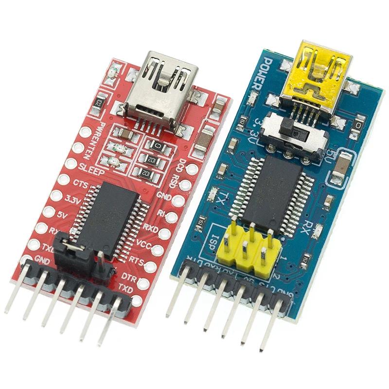 FT232RL FTDI USB 3.3V 5.5V к TTL последовательный адаптерный модуль для Arduino FT232 Pro Mini USB к TTL 232