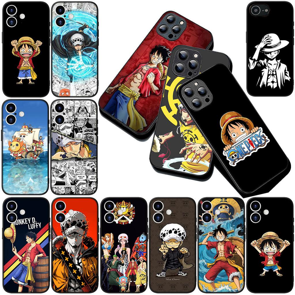 Чехол для телефона Apple iPhone 17 16 14 15 Plus Pro Max 16E ProMax + 15Plus 15+ 16+ Трафальгар Д. Вотер Лоу One Piece Луффи