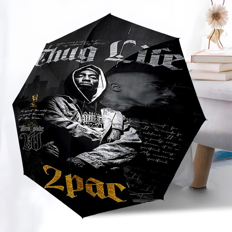 1pc Raiders ... Forever Automatic Open,Windproof, Compact Travel Umbrella, Gift for Birthday, Christmast93045
