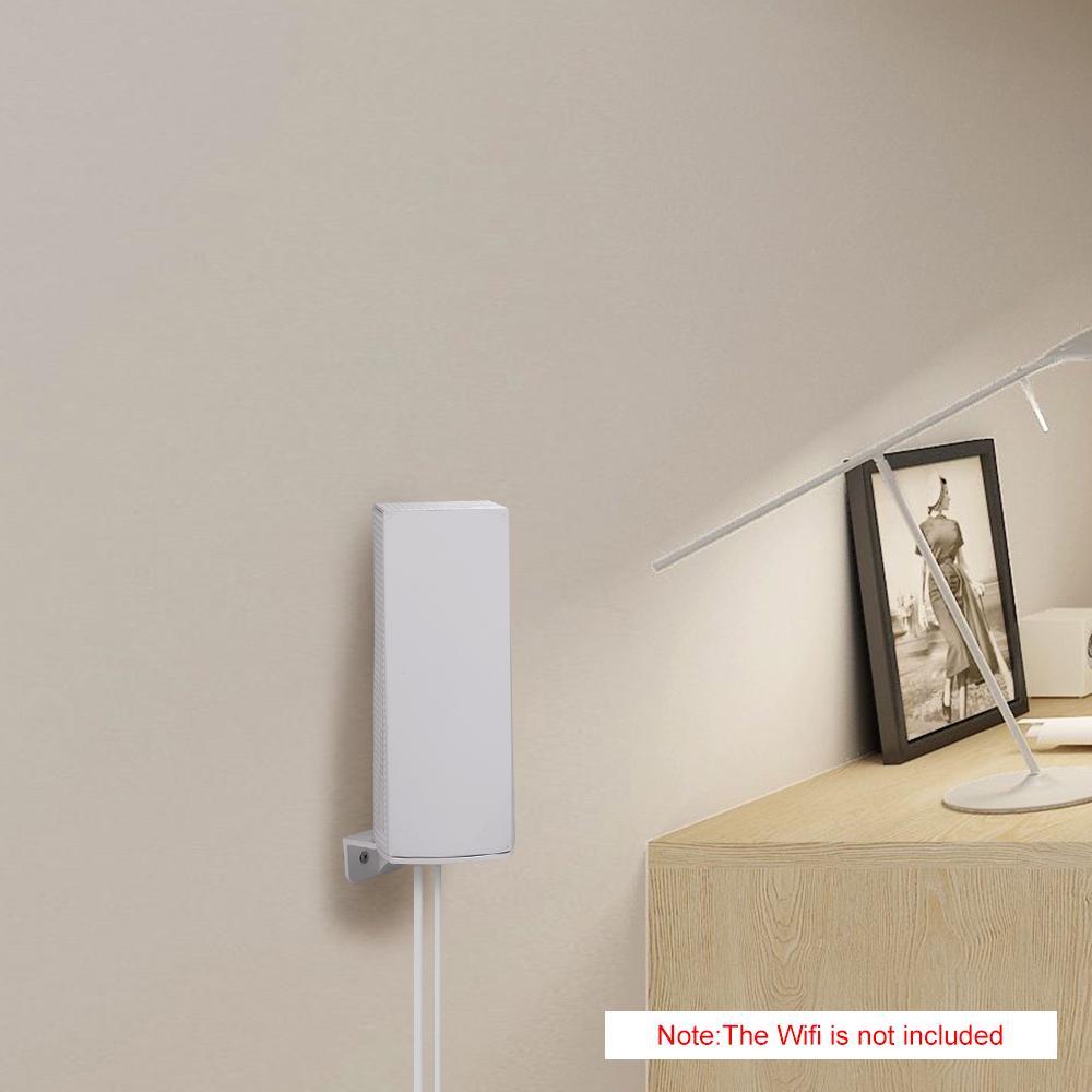 Wall Mount Bracket Stand Holder for Velop -band Whole Home WiFi Mesh System, White 2 Pack