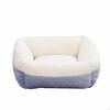 Cat Bed, Four Seasons Pet Thick Warm SemiEnclosed Mat for Cats and Small Dogs M Orange