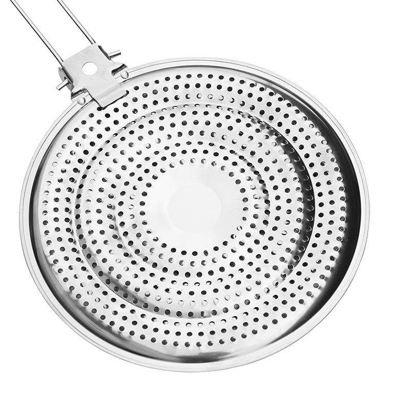 Двухслойная подставка из нержавеющей стали с теплопроводностью для сковородок