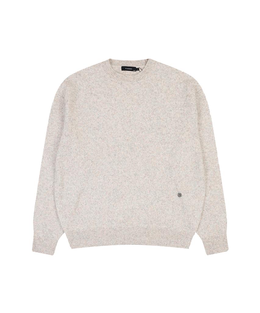 W STANDARD Wool Blended Pullover [4 Colors]