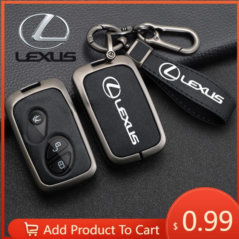 Interior Stickers Car Key Case Cover Shell Fob For Lexus GX460 RX350 ES350 IS250 GX460 LX570 IS350 GS430 GS300 GS450h Auto Keych