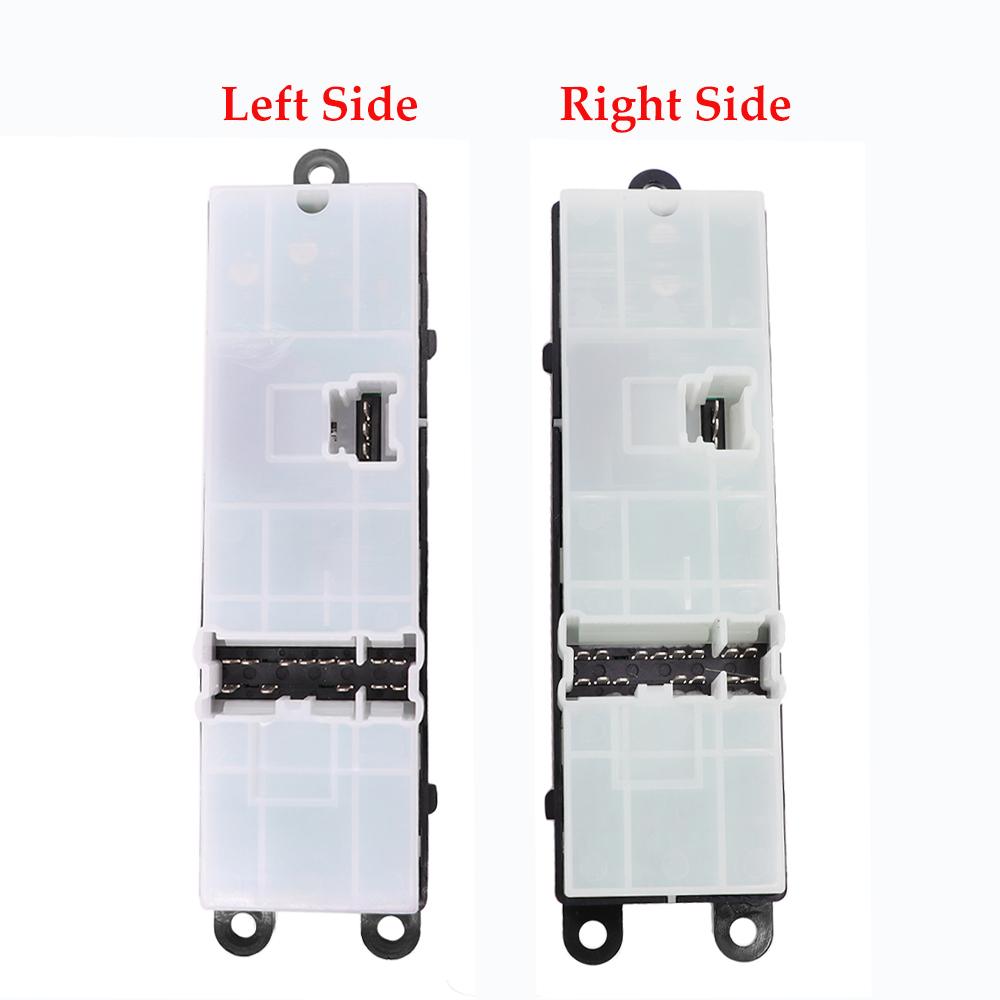 Передняя левая и правая главная электрическая кнопка переключения окон для Nissan Navara D40 Qashqai Pathfinder 2004-2016 25401-EB30B 25401-JD00A