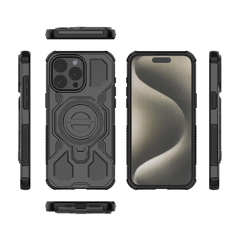 iPhone 15 Magnetic Phone Case,Military Drop Protection MagSafe Phone Case Cover for iPhone 15