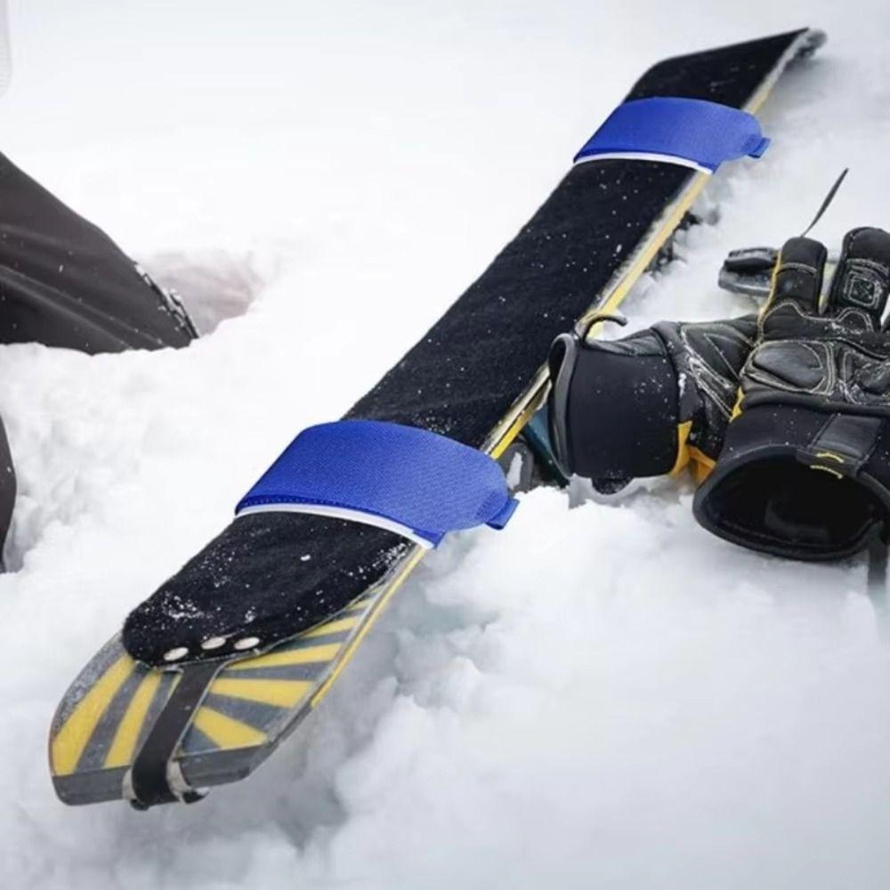Band Wrap Ski Fastener Straps Protective Pads Snowboard Binding Straps Ski Enthusiasts