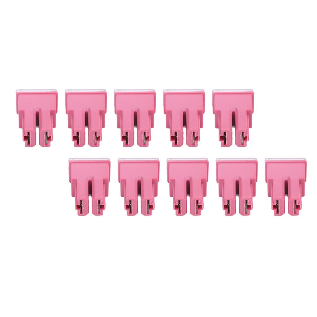 10 шт. предохранителей с задержкой срабатывания 30A 32V двойной прямой женский клеммный блок предохранителей вставного типа для автомобилей грузовиков