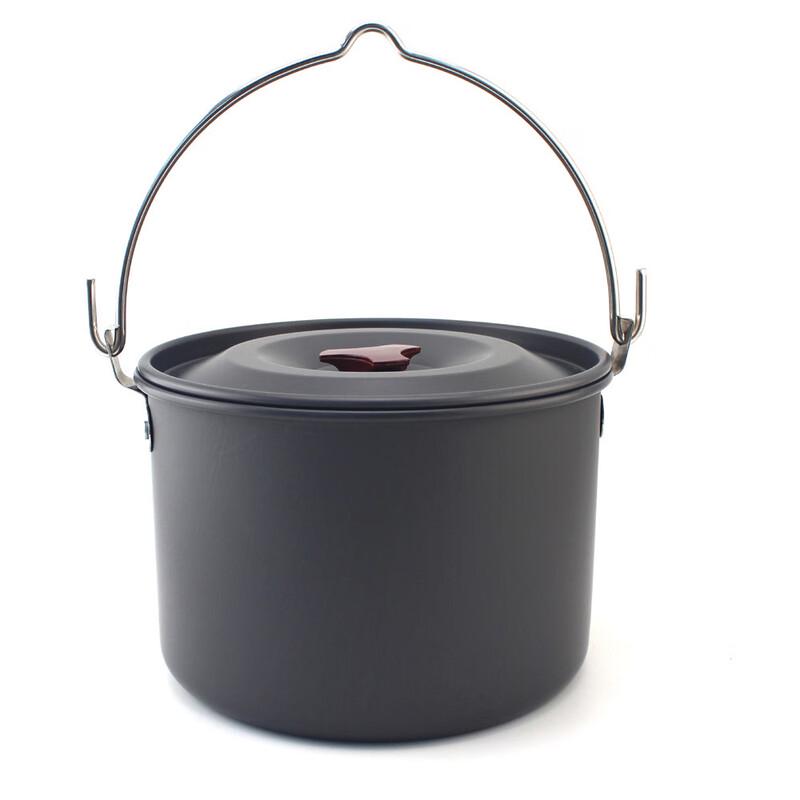 ZISIZ 4L Outdoor Single Person Aluminum Hanging Pot