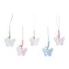 Cute Sweet Butterfly Pendant Phone Lanyard Cellphone Case Strap For Girls  Phone Chains Car Keychain