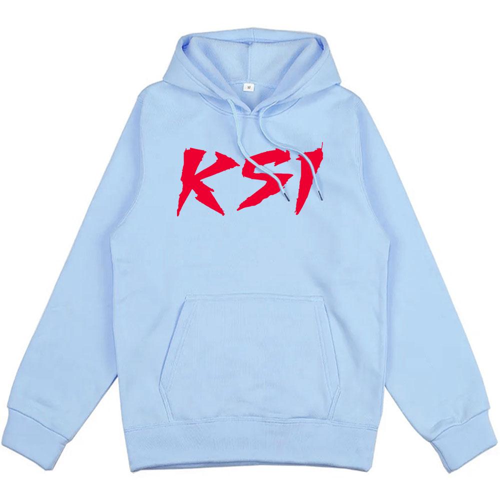 Толстовки с капюшоном в стиле хип-хоп и рэпера KSI Heavy Mental Fashion Unisex Graphic Clothing Winter Fleece Hooded Pullover Casual Men Hoody