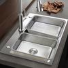 Корзина-дуршлаг для кухонной раковины из нержавеющей стали