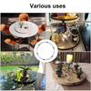 Heavy Duty Turntable Stand Aluminum Zinc Zinc Alloy Swivel Plate Stand Rotating Turntable  Showcase Furniture