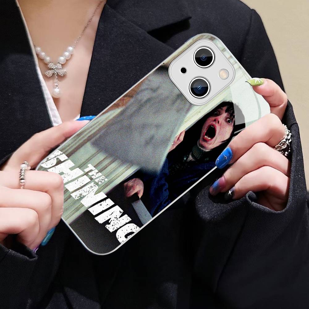 Фильм ужасов СИЯНИЕ Закаленное стекло Для Iphone 14 13 12 11 Pro Mini XS MAX 14Plus X XS XR Чехлы