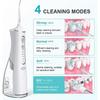 SCSYV Water Flosser,Water Flosser Cordless,Portable Dental Flossers with 4 Modes 5 Tips,Dental Care,Waterproof Oral Irrigator Rechargeable Powerful Te