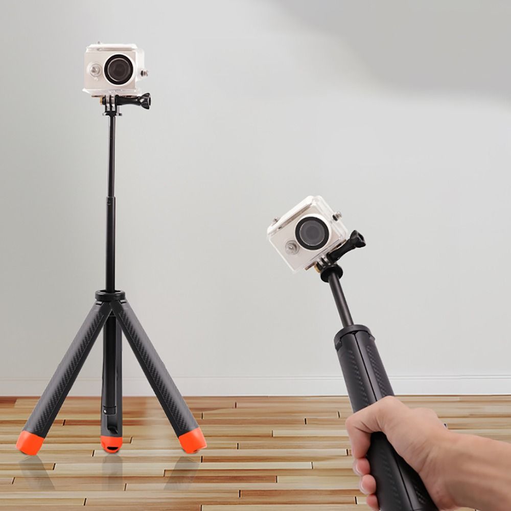 Aluminum Alloy Selfie Stick Plastic Tripod New Underwater Buoyancy Pole Sports Camera