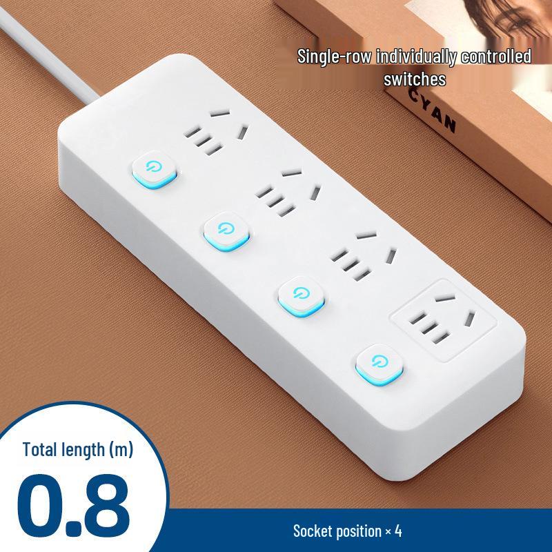 Многофункциональный сетевой фильтр Xiaomi Home с USB-портами и удлинительным шнуром