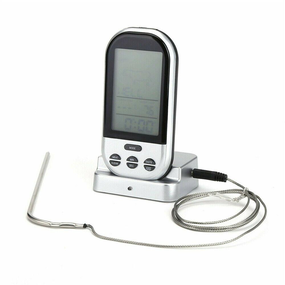 Беспроводной зонд для еды, мяса, духовки, термометра для барбекю, цифрового дистанционного управления, приготовления пищи на кухне