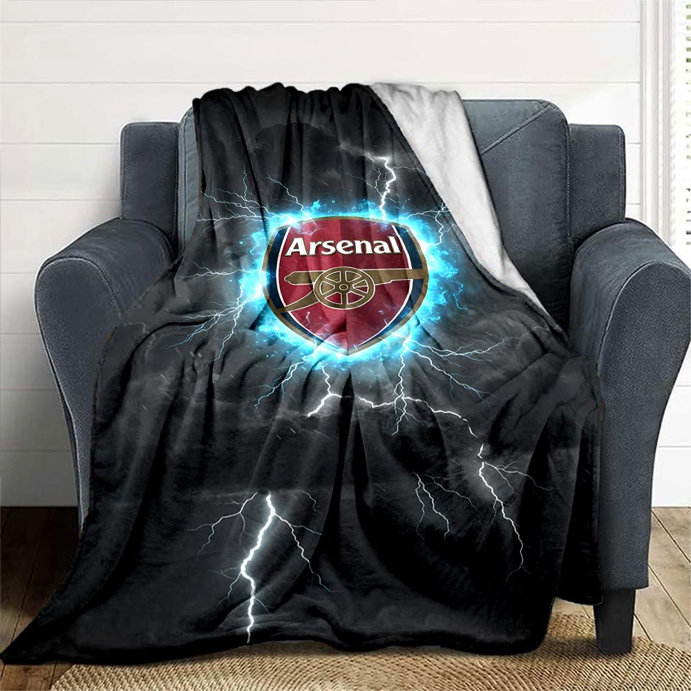 Arsenal Blanket Soft & Cozy Suitable for Sofa Chair Couch for All Seasons Modern Gift for Travel Home Birthdays