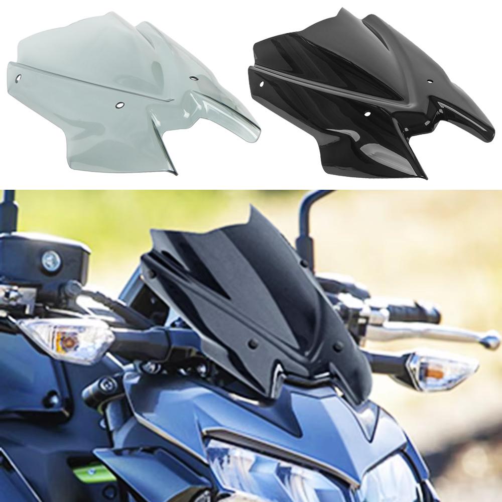 Ветровые дефлекторы для Kawasaki Z900 Z650 Z 650 900 2020-2024 Детали крепления Ветровое стекло Ветрозащитный экран Мотоциклетный защитный экран Козырек