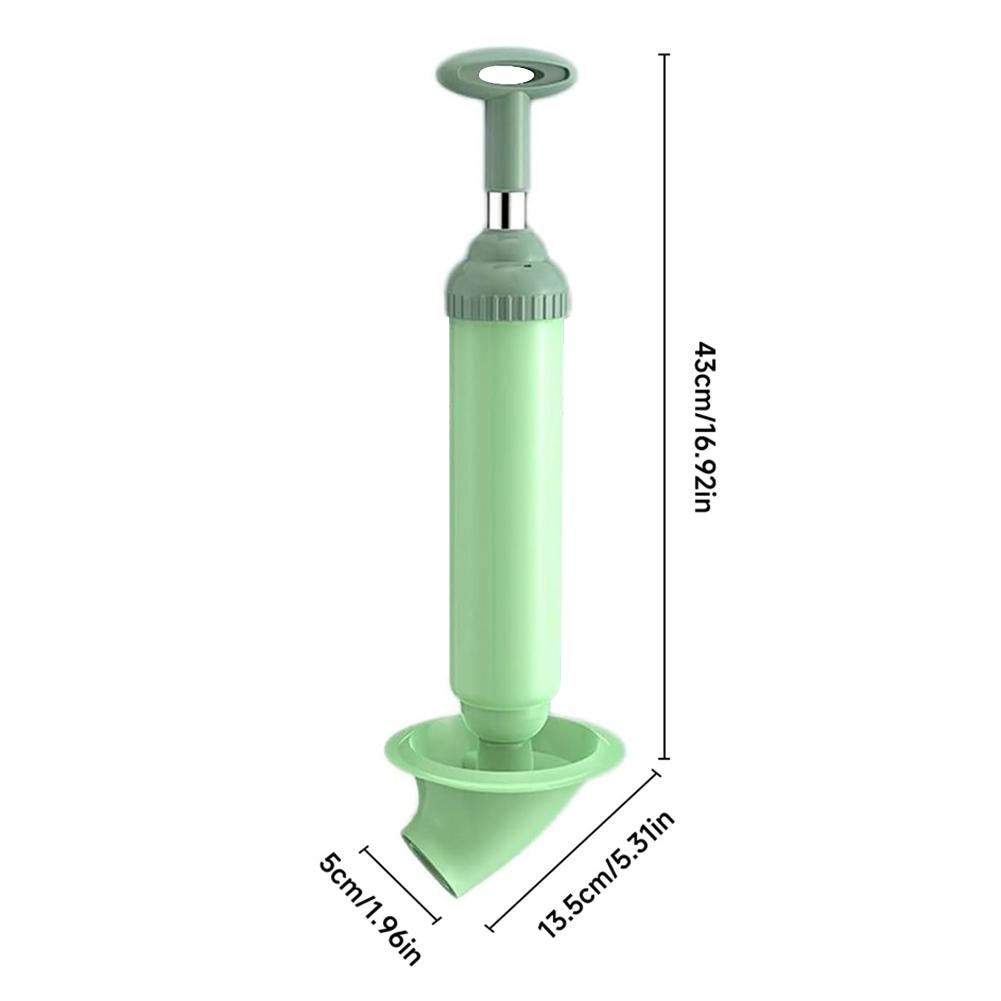 Silicone Toilet Pipe Plunger Vacuum Suction Cups Multi-Purpose High Pressure Toilet Plunger Durable Drain Clog Removing Tool