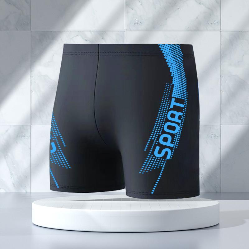 Мужские быстросохнущие плавки-шорты и спортивные плавки для мальчиков - Защита от смущения, летняя коллекция