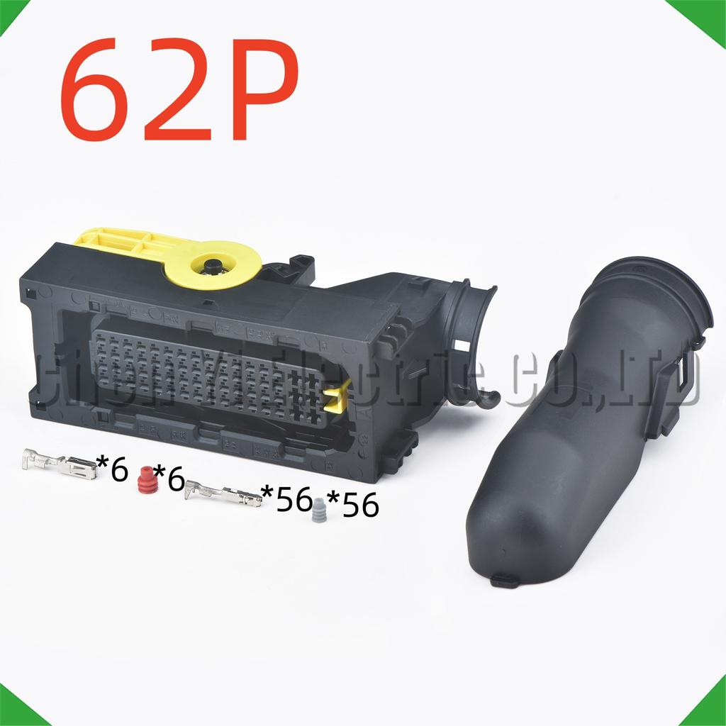 62 Pin Automotive Connectors Engine ECU DCU Computer Board Wire harness Plug 1-1418883-1 2-1418883-1 For Volvo trucks DH4 D1T