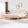 VidaXL Bed Frames Solid Wood 180x200 Cm Super King