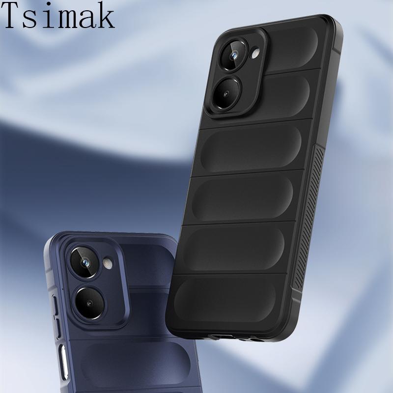 Противоударный чехол для Realme 10 11 Pro Plus GT Neo 2 5 3T Realme10 Жидкий силиконовый чехол-накладка для OPPO A58 A78 4G Чехол для телефона